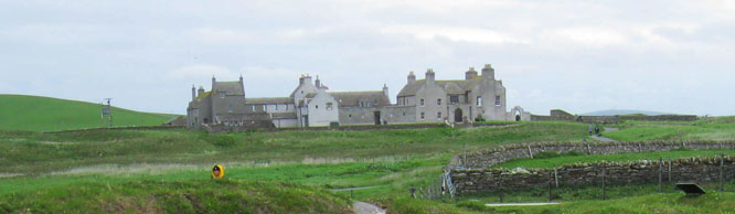 Skaill House from Scara Brae
