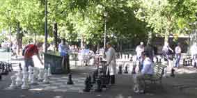 chess in Parc des Bastions