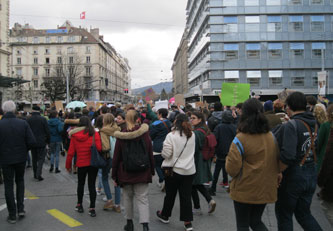 Geneva climate march